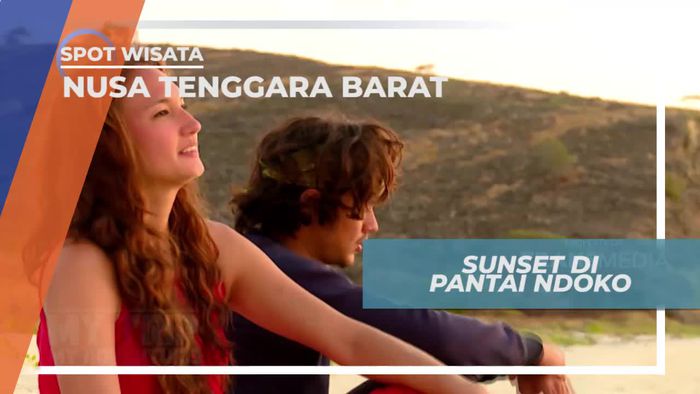Menikmati Keindahan Panorama Sunset di Pantai Ndoko Nusa Tenggara Barat