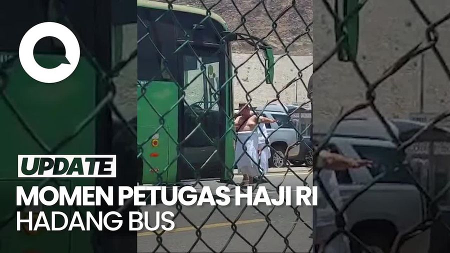 Aksi Heroik Petugas Haji RI Hadang Bus demi Evakuasi Jemaah di Muzdalifah