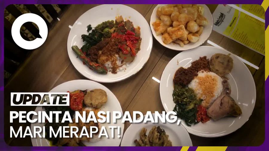 Cuma di Sini, Makan Nasi Padang Gratis Ceker Sepuasnya!
