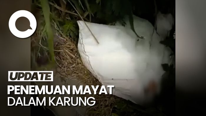 Mayat Dalam Karung Gegerkan Warga di Kediri