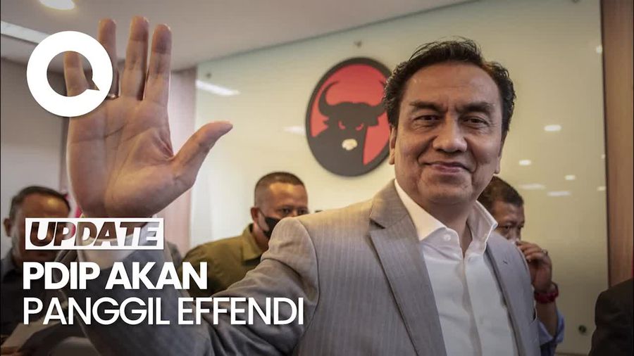 PDIP Bakal Panggil Effendi Simbolon Soal Beri Sinyal Dukungan ke Prabowo
