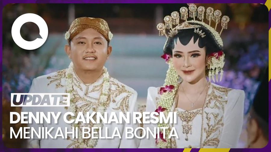 Potret Pernikahan Denny Caknan dan Bella Bonita