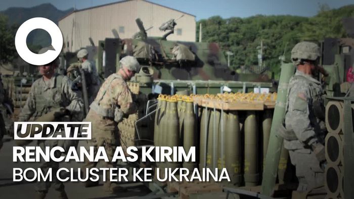 Dilarang 120 Negara, Rencana AS Pasok Bom Cluster ke Ukraina Dikritik