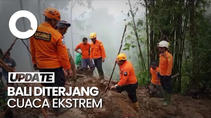 Cuaca Ekstrem di Bali Bikin 5 Orang Tewas-Puluhan KK Terdampak