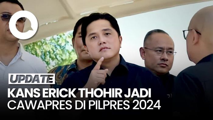 Erick Thohir Singgung Nama Anies Saat Bahas Kans Jadi Cawapres