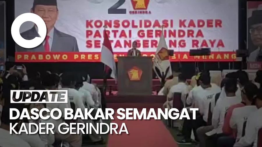 Dasco: Perjuangan Kita Baru Tuntas Kalau Prabowo Presiden