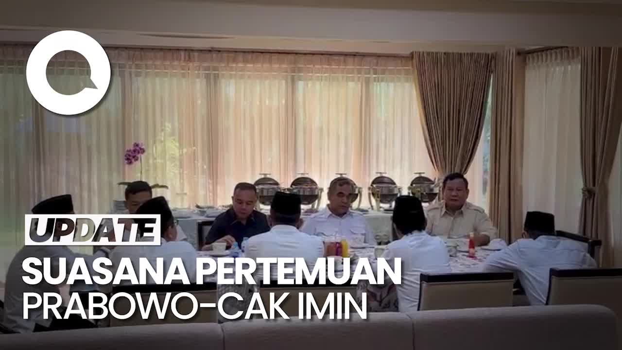 Prabowo Sambangi Rumah Cak Imin, Bahas Apa?