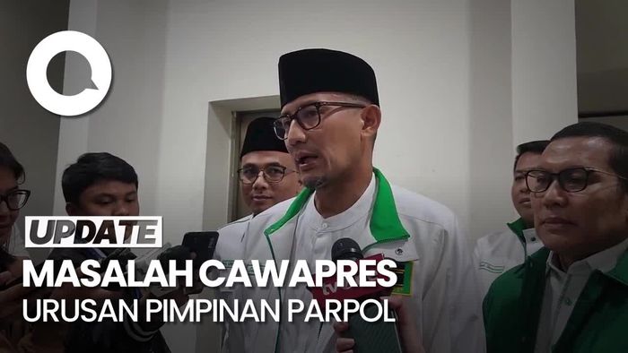 Didorong Jadi Cawapres Ganjar, Sandiaga Tak Mau Cawe-cawe