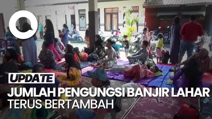 Pengungsi Banjir Lahar Dingin Gunung Semeru Jadi 1.038 Orang