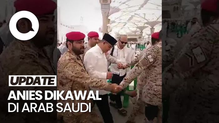 Heboh Anies Dikawal Ketat di Saudi, PKS: Menghormati Tamu Raja