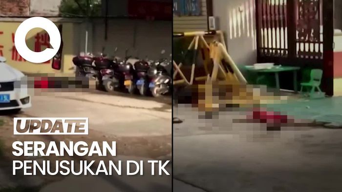 Pria Berpisau Menggila di TK Provinsi Guangdong China, 6 Tewas