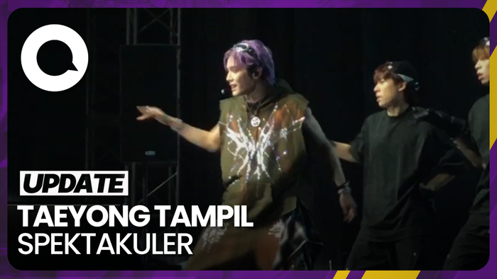 Lihat Lagi Penampilan Taeyong di CXO Media Live on Stage