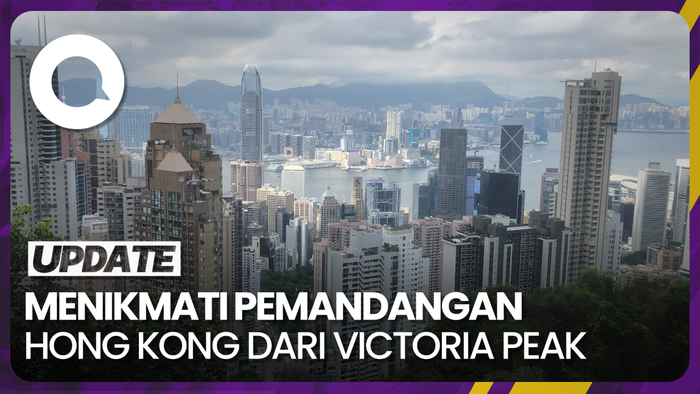 Menikmati Deretan Pencakar Langit Hong Kong dari Puncak Victoria