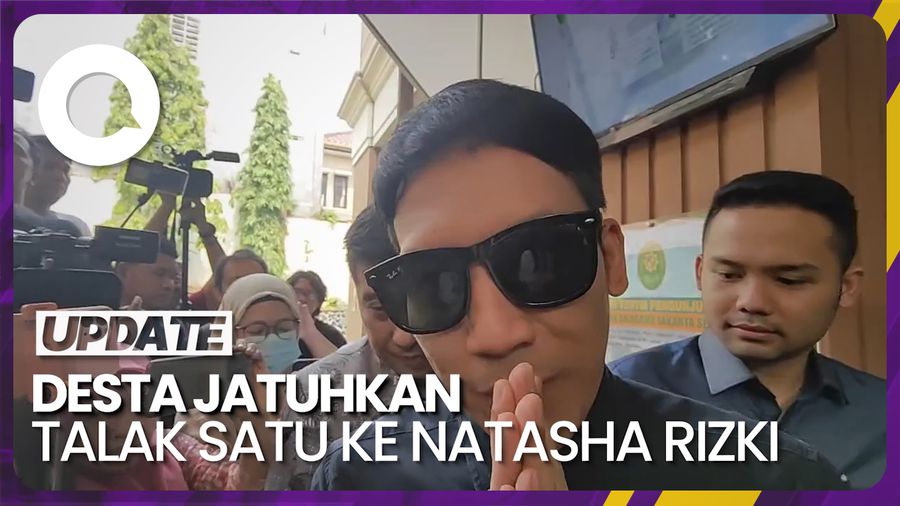 Pembacaan Ikrar Talak Desta ke Natasha Rizki