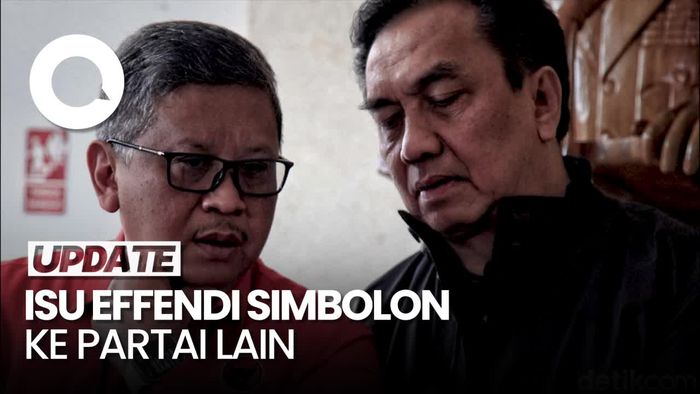 Hasto Tepis Isu Effendi Simbolon Gabung Partai Lain: Sekali Merah, Tetap Merah