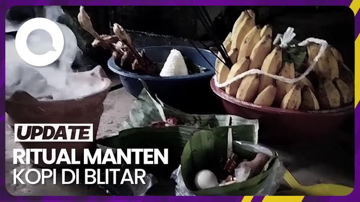 Melihat Ritual Manten Kopi di Blitar