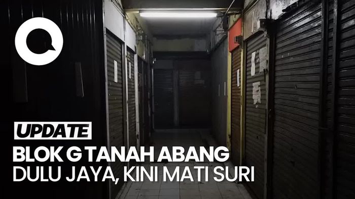 Blok G Tanah Abang: Dulu Jaya Kini Diduga Jadi Tempat Nyabu