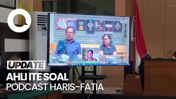Momen Rekaman Podcast Haris-Fatia Diputar di Persidangan