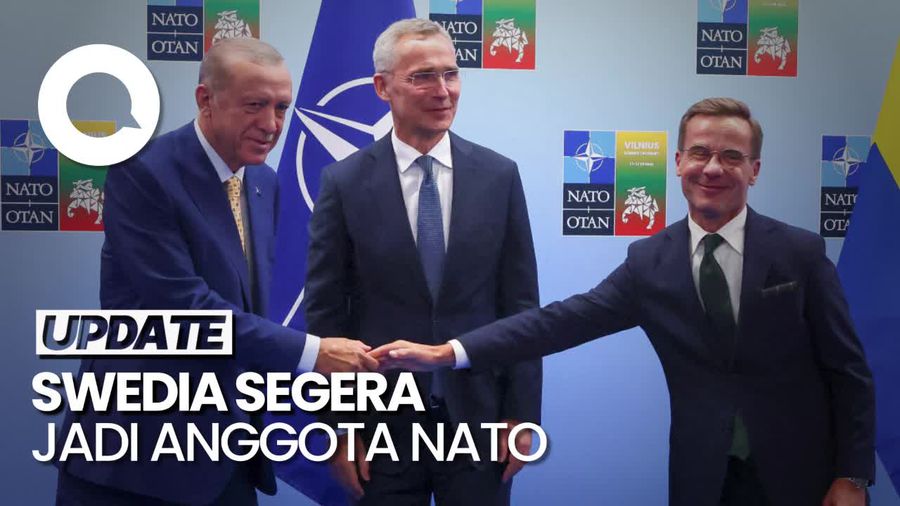 Erdogan Restui Swedia Gabung NATO