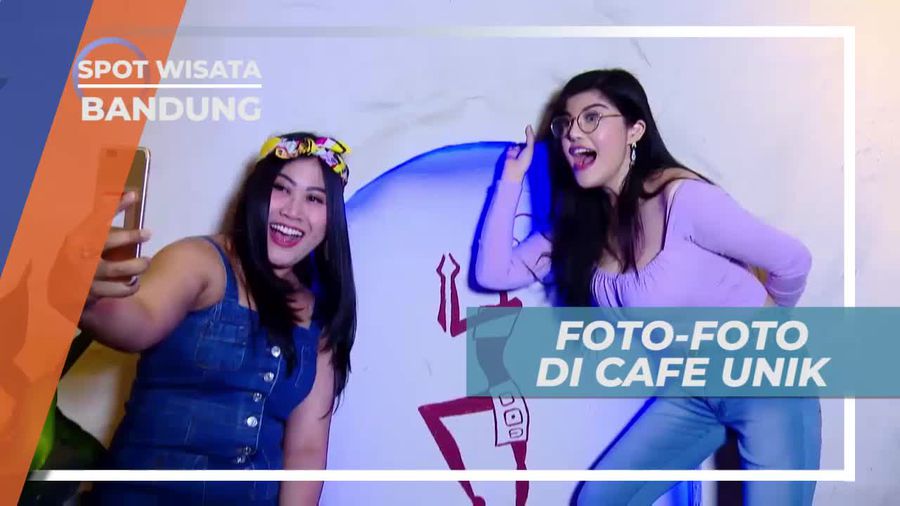 Foto-foto Asik di Cafe Bernuansa Unik, Bandung