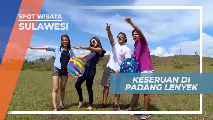 Padang Lenyek, Seru-seruan Habiskan Waktu Bermain di Padang Rumput, Sulawesi Tengah