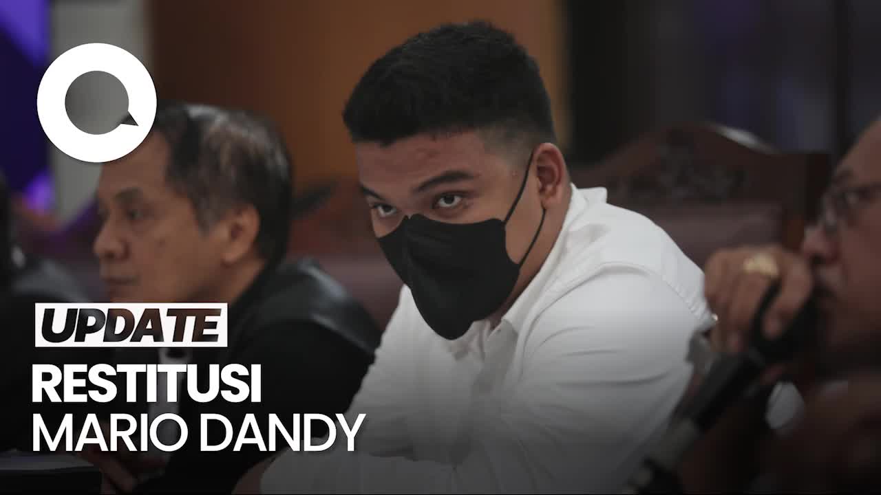 Penjelasan Ahli Soal Restitusi Di Kasus Mario Dandy