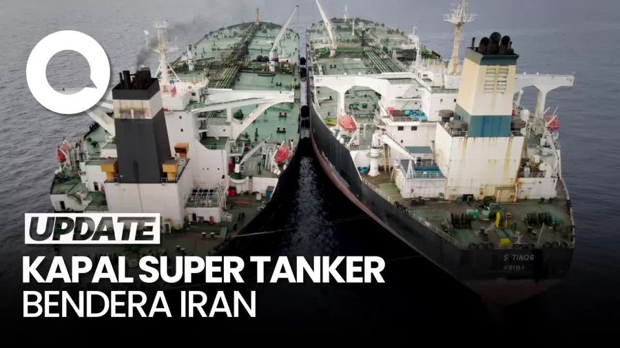 Bakamla Duga Kapal Tanker Iran Melakukan Transhipment