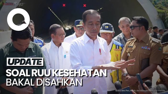 Jokowi soal RUU Kesehatan Bakal Disahkan DPR Siang Ini: Ya Bagus