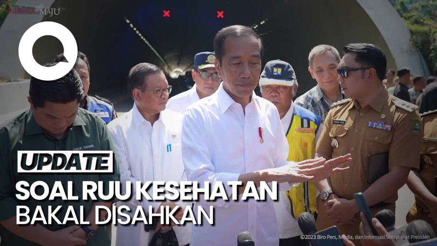 Jokowi soal RUU Kesehatan Bakal Disahkan DPR Siang Ini: Ya Bagus