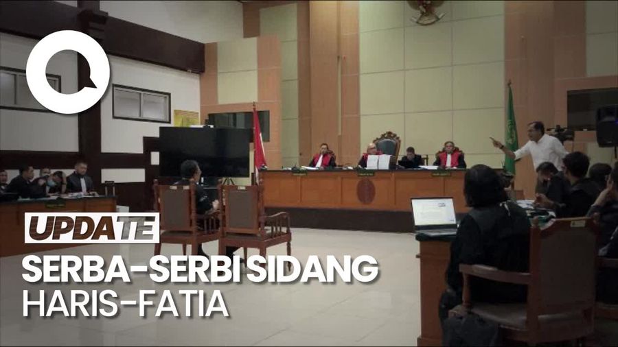 Riuh Sidang Lord Luhut Sampai Haris Azhar Tunjuk-tunjuk Jaksa