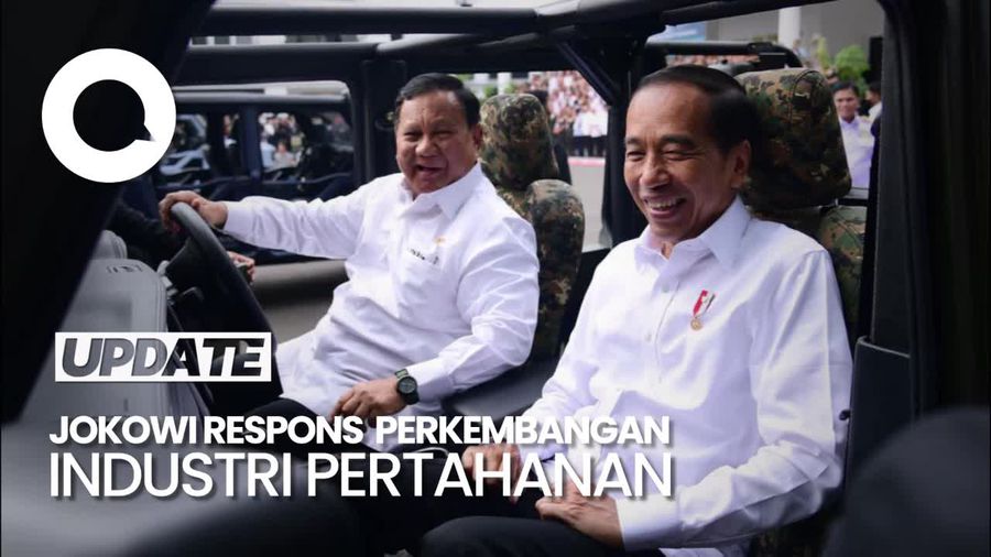 Prabowo Lapor Perkembangan Industri Pertahanan ke Jokowi: Puas-Gembira