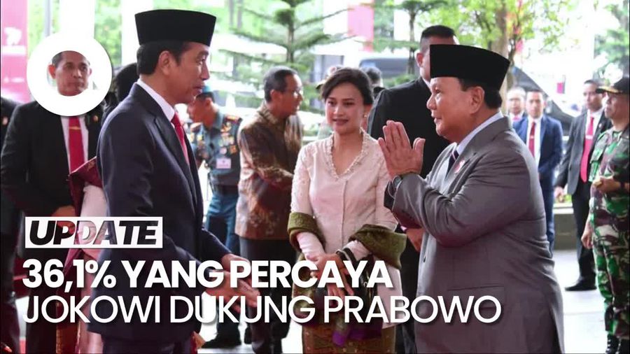 Survei LSI Denny JA: Prabowo Unggul di Pemilih yang Percaya Presiden