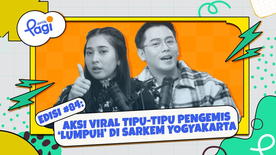 Aksi Viral Tipu-tipu Pengemis Lumpuh di Sarkem Yogyakarta