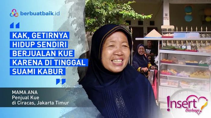 Ditinggalkan Suami, Tertatih Mama Ana Berjualan Kue untuk Hidupi Diri