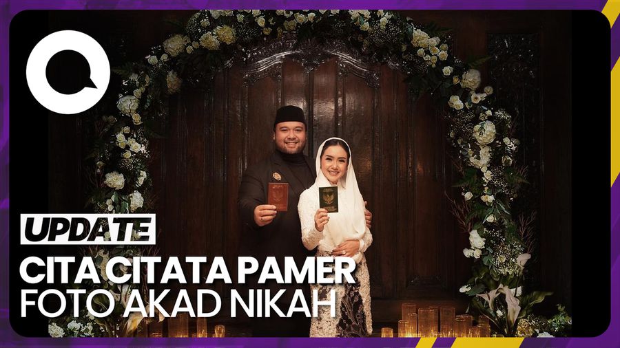 Cita Citata dan Didi Mahardika Rayakan Satu Tahun Pernikahan