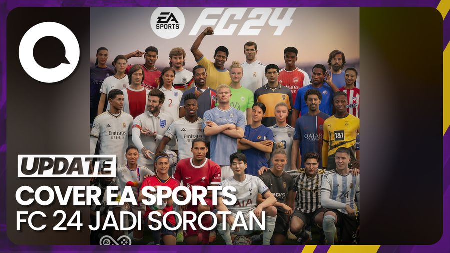 Cover EA Sports FC 24 Diledek Mirip Karakter The Sims
