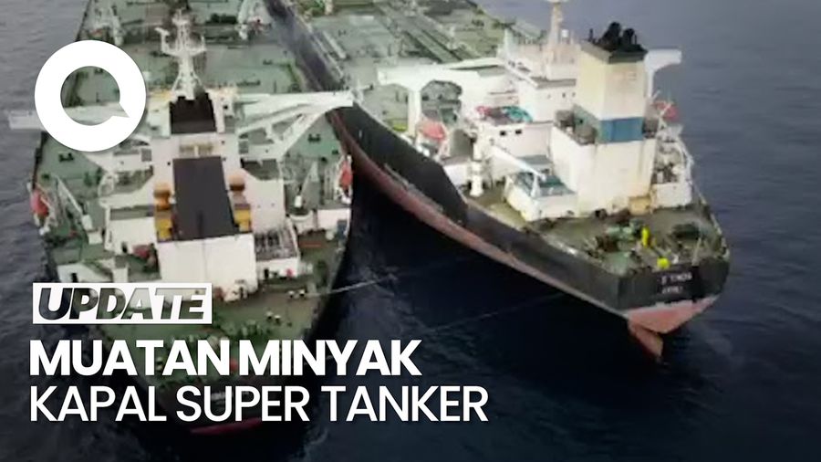 Kapal Super Tanker Bawa Muatan Minyak, Bakamla Taksir Senilai Rp 4,6 T