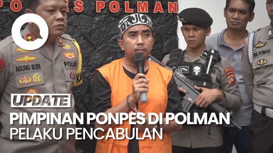 Pengakuan Pimpinan Ponpes di Polman: Cabuli Santri Gegara Penyakit
