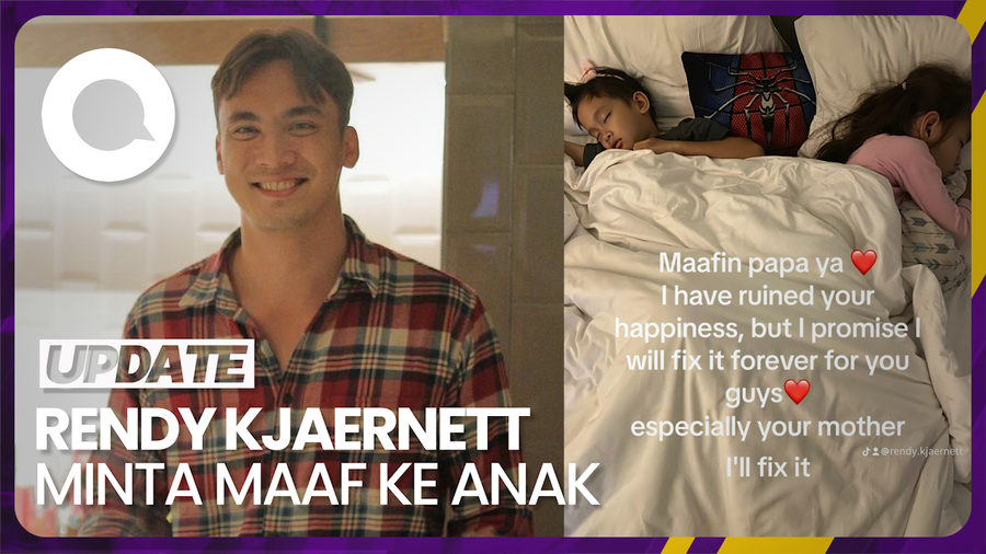 Permintaan Maaf Rendy Kjaernett ke Anak Usai Digugat Cerai Istri
