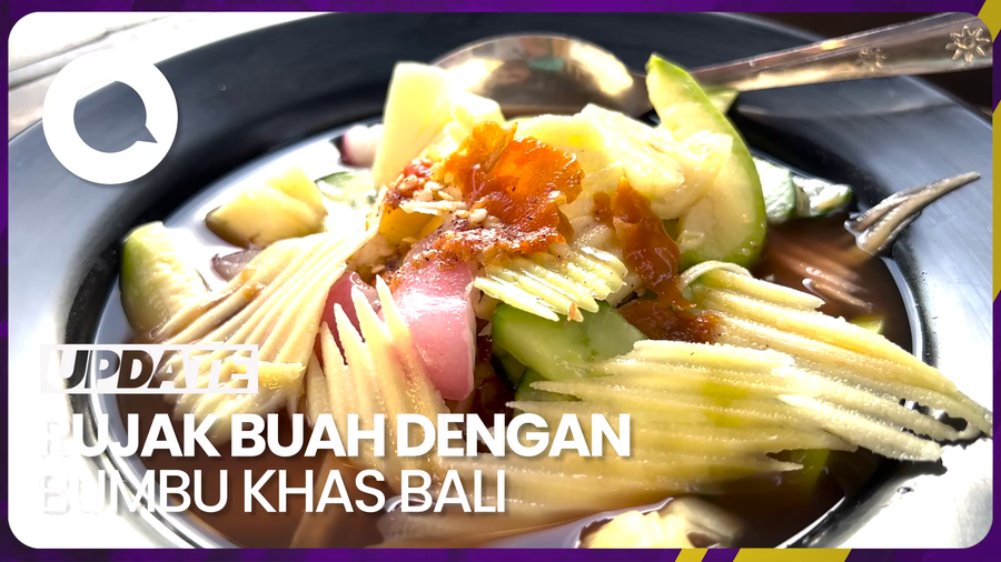 Warung Men Gege Sanur, Surganya Rujak Buah Khas Bali