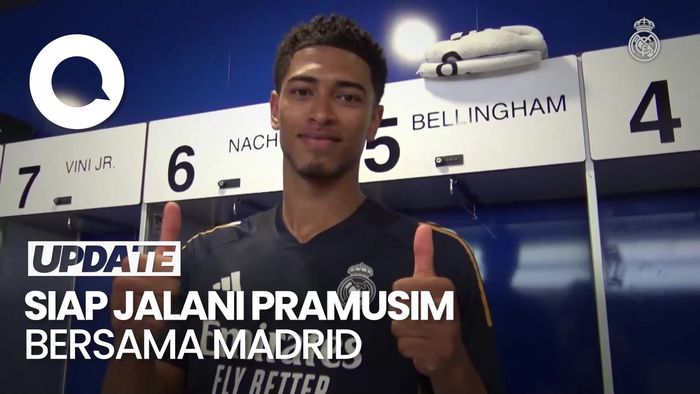 Bellingham Fit, Mulai Nimbrung Latihan Bareng Madrid