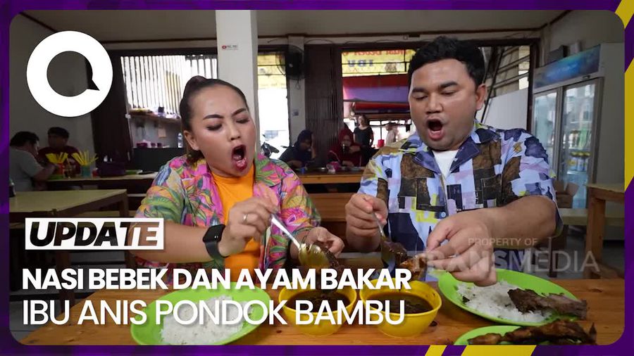 Bikin Laper: Penggemar Bebek Bumbu Hitam Merapat ke Warung Ibu Anis