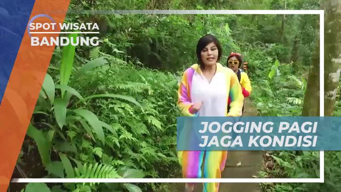 Lari Pagi Menyusuri Penginapan di Kota Bandung
