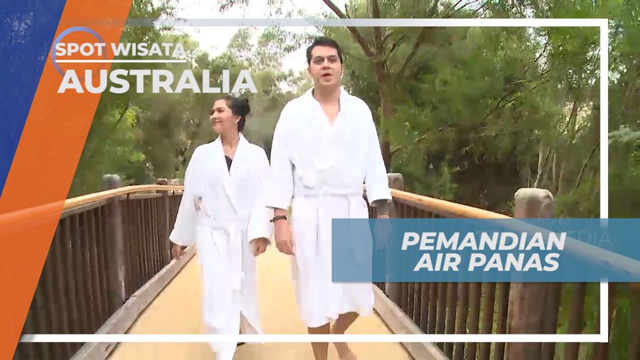 Senasasi Relaksasi Berendam Air Panas Alami di Peninsula Hot Spring, Australia