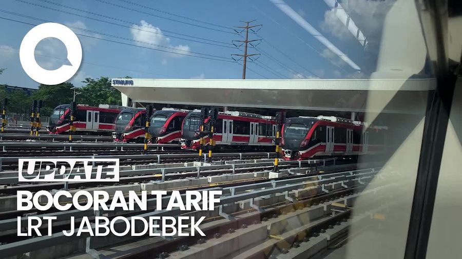 Bocoran Tarif LRT Jabodebek Berkisar Rp 20-25 Ribu