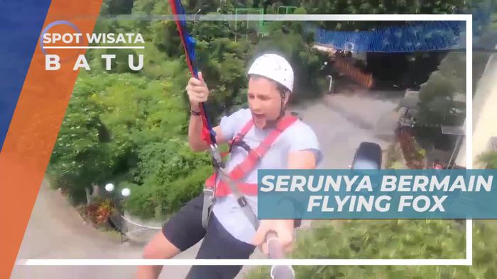 Memacu Adrenalin Dengan Bermain Flying Fox, Kota Batu