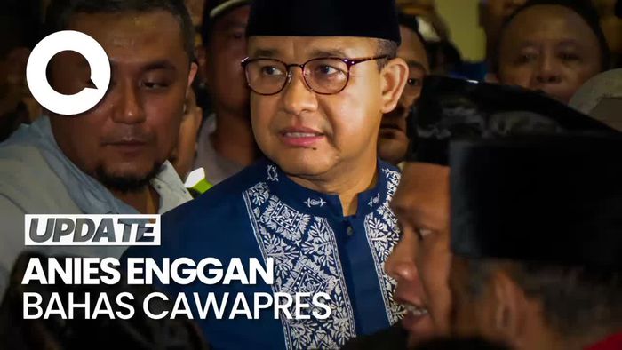 Sepulang Haji, Anies Belum Mau Bahas Cawapres