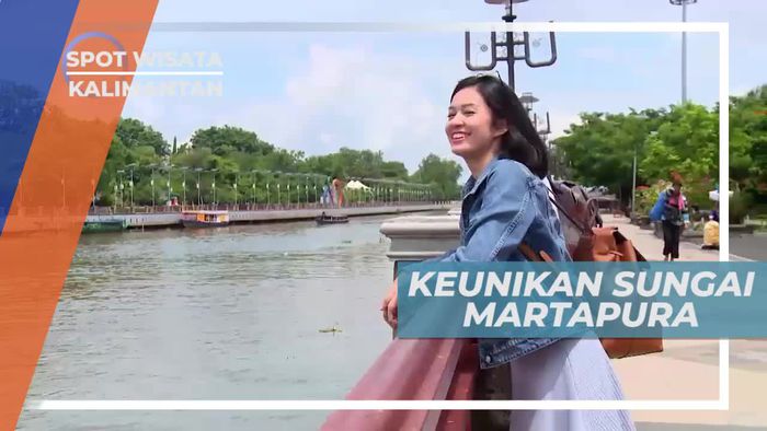 Panjang Mencapai 80 Kilometer, Keunikan Sungai Martapura Banjarmasin