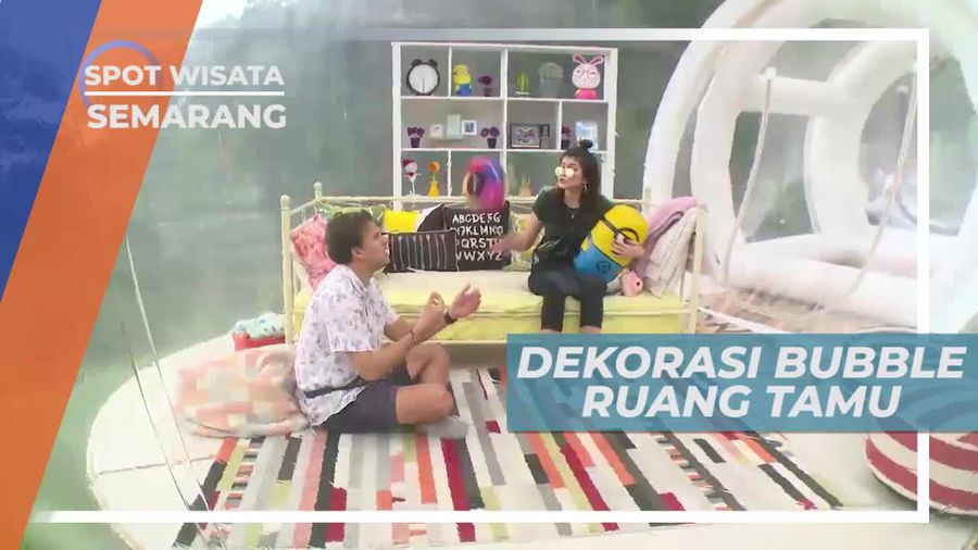 Melihat Dekorasi Unik Ruang Tamu di Kawasan Wisata Semarang 