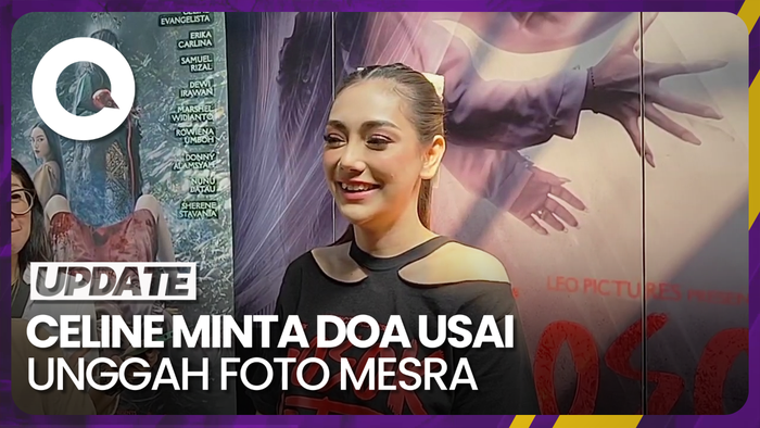 Unggah Foto Mesra dengan Stevan Pasaribu, Ini Kata Celine Evangelista